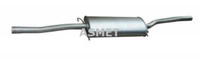 ASMET 01081 -  Средний глушитель выхлопных газов