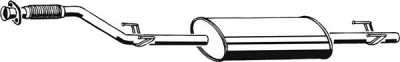 ASMET 02049 -  Средний глушитель выхлопных газов