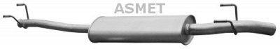 ASMET 02052 -  Глушитель выхлопных газов конечный