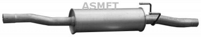 ASMET 02055 -  Средний глушитель выхлопных газов