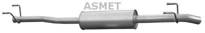 ASMET 02058 -  Глушитель выхлопных газов конечный