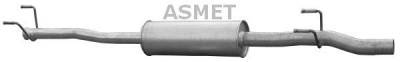 ASMET 02059 -  Средний глушитель выхлопных газов