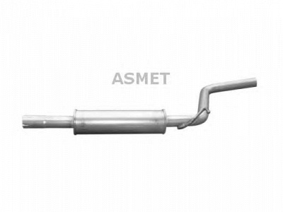 ASMET 03104 -  Средний глушитель выхлопных газов