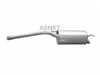ASMET 03105 -  Глушитель выхлопных газов конечный