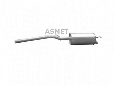 ASMET 03107 -  Глушитель выхлопных газов конечный