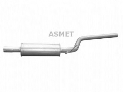 ASMET 03108 -  Средний глушитель выхлопных газов