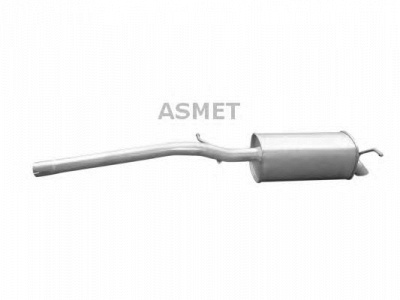 ASMET 03109 -  Глушитель выхлопных газов конечный