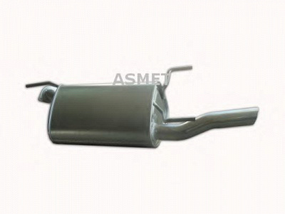ASMET 05124 -  Глушитель выхлопных газов конечный
