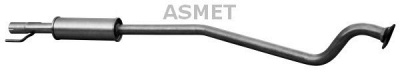 ASMET 05141 -  Средний глушитель выхлопных газов