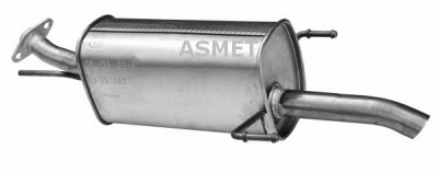 ASMET 05173 -  Глушитель выхлопных газов конечный