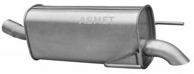 ASMET 05184 - Глушитель выхлопных газов конечный