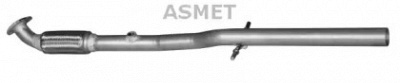 ASMET 05187 -  Труба выхлопного газа