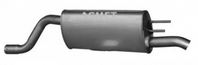 ASMET 05191 - Глушитель выхлопных газов конечный