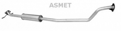 ASMET 05197 -  Средний глушитель выхлопных газов