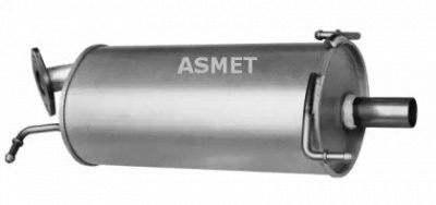 ASMET 05198 -  Глушитель выхлопных газов конечный