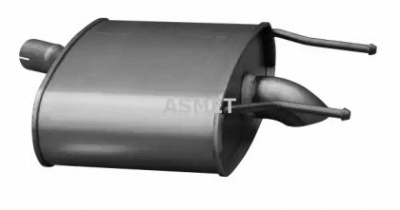 ASMET 05206 -  Глушитель выхлопных газов конечный
