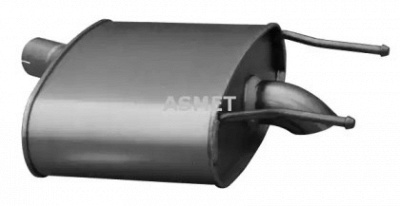 ASMET 05213 -  Глушитель выхлопных газов конечный