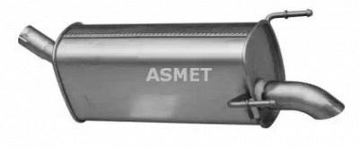 ASMET 05230 - Глушитель выхлопных газов конечный
