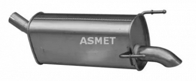 ASMET 05232 - Глушитель выхлопных газов конечный
