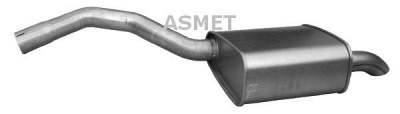 ASMET 07159 - Глушитель выхлопных газов конечный