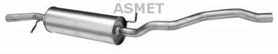 ASMET 07175 -  Средний глушитель выхлопных газов