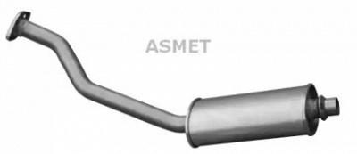 ASMET 09097 -  Предглушитель выхлопных газов