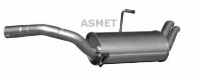ASMET 09101 -  Глушитель выхлопных газов конечный