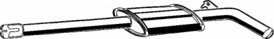ASMET 10102 - Средний глушитель выхлопных газов