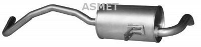 ASMET 10114 -  Глушитель выхлопных газов конечный