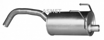 ASMET 16090 -  Глушитель выхлопных газов конечный