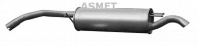 ASMET 16092 -  Глушитель выхлопных газов конечный