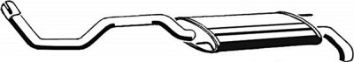 ASMET 19017 -  Глушитель выхлопных газов конечный