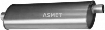 ASMET 27008 - Средний глушитель выхлопных газов