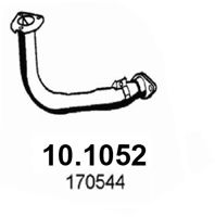 ASSO 101052 -  Труба выхлопного газа