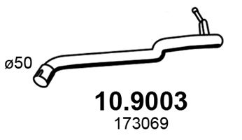 ASSO 109003 -  Труба выхлопного газа