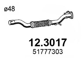 ASSO 123017 -  Труба выхлопного газа