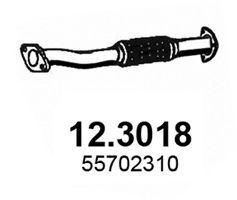 ASSO 123018 -  Труба выхлопного газа