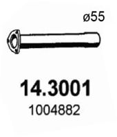 ASSO 143001 -  Труба выхлопного газа