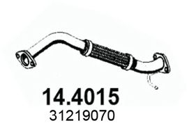 ASSO 144015 -  Труба выхлопного газа