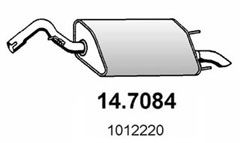ASSO 147084 -  Глушитель выхлопных газов конечный