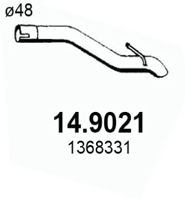 ASSO 149021 -  Труба выхлопного газа