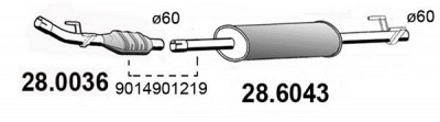 ASSO 280036 -  Катализатор