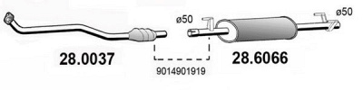 ASSO 280037 -  Катализатор
