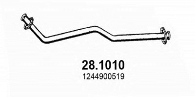 ASSO 281010 -  Труба выхлопного газа
