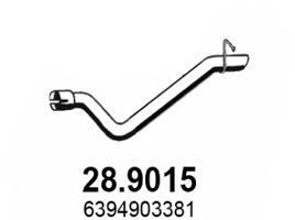 ASSO 289015 -  Труба выхлопного газа