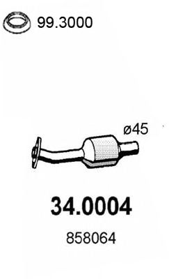 ASSO 340004 -  Катализатор
