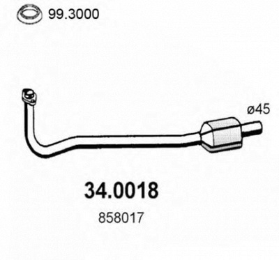 ASSO 340018 -  Катализатор