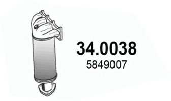 ASSO 340038 -  Катализатор