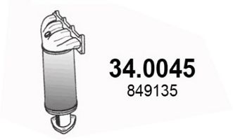 ASSO 340045 -  Катализатор