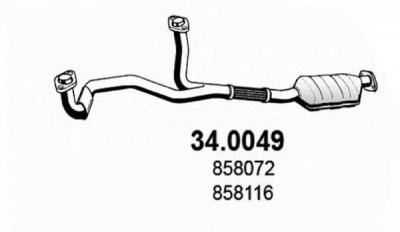ASSO 340049 -  Катализатор